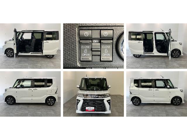 タントカスタムＸ　１０型ナビ　バックカメラ　レーダークルコン衝突被害軽減ブレーキ　コーナーセンサー　１０型フルセグナビ　Ｂｌｕｅｔｏｏｔｈ　ＤＶＤ　ＵＳＢ　バックカメラ　前後ドラレコ　両側電動スライドドア　前席シートヒーター　レーダークルーズコントロール（滋賀県）の中古車