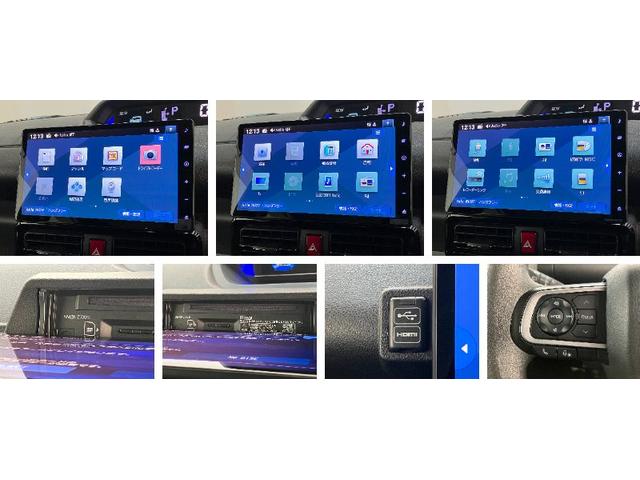 タントカスタムＸ　１０型ナビ　バックカメラ　レーダークルコン衝突被害軽減ブレーキ　コーナーセンサー　１０型フルセグナビ　Ｂｌｕｅｔｏｏｔｈ　ＤＶＤ　ＵＳＢ　バックカメラ　前後ドラレコ　両側電動スライドドア　前席シートヒーター　レーダークルーズコントロール（滋賀県）の中古車