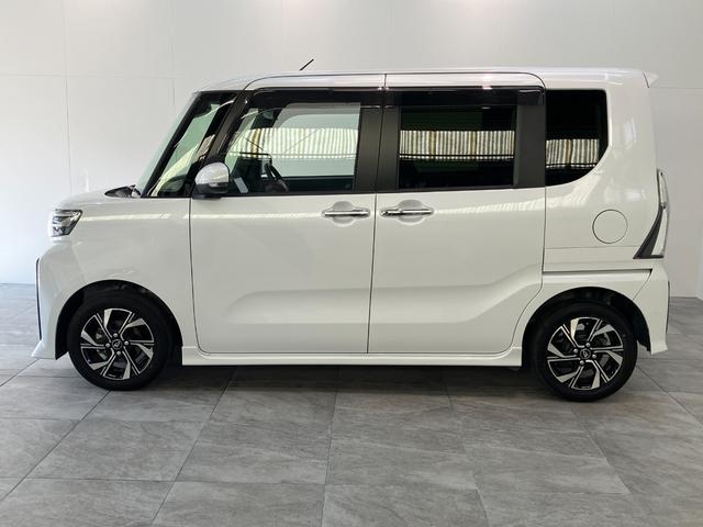 タントカスタムＸ　１０型ナビ　バックカメラ　レーダークルコン衝突被害軽減ブレーキ　コーナーセンサー　１０型フルセグナビ　Ｂｌｕｅｔｏｏｔｈ　ＤＶＤ　ＵＳＢ　バックカメラ　前後ドラレコ　両側電動スライドドア　前席シートヒーター　レーダークルーズコントロール（滋賀県）の中古車