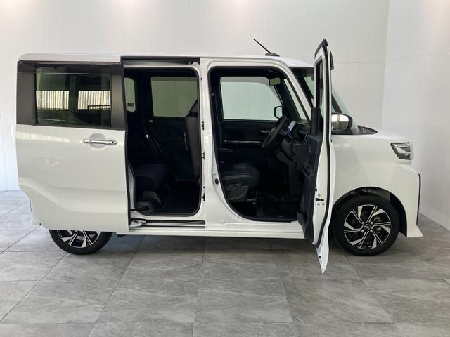 タントカスタムＸ　１０型ナビ　バックカメラ　レーダークルコン衝突被害軽減ブレーキ　コーナーセンサー　１０型フルセグナビ　Ｂｌｕｅｔｏｏｔｈ　ＤＶＤ　ＵＳＢ　バックカメラ　前後ドラレコ　両側電動スライドドア　前席シートヒーター　レーダークルーズコントロール（滋賀県）の中古車