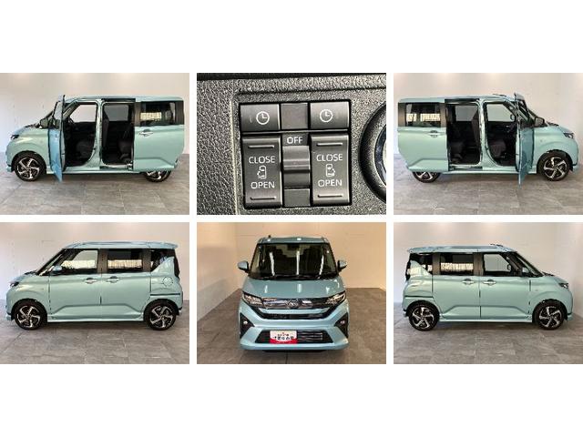 ムーヴＲＳ　レーダークルコン　両側パワスラ　届出済未使用車衝突被害軽減ブレーキ　コーナーセンサー　バックカメラ（ナビ装着時用）　両側電動スライドドア　ＬＥＤ　オートライト　オートエアコン　電動パーキングブレーキ　レーダークルーズコントロール　エコアイドル（滋賀県）の中古車