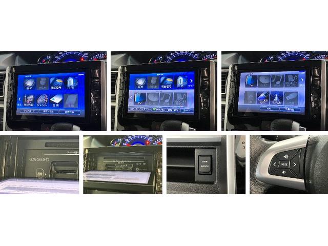 タントカスタムＲＳトップエディションＳＡ２　８型ナビ　Ｂカメラ衝突被害軽減ブレーキ　ターボ　８型フルセグナビ　Ｂｌｕｅｔｏｏｔｈ　ＤＶＤ再生　ＵＳＢ　バックカメラ　両側電動スライドドア　ＬＥＤ　オートライト　オートエアコン　スマートキー　エコアイドル（滋賀県）の中古車