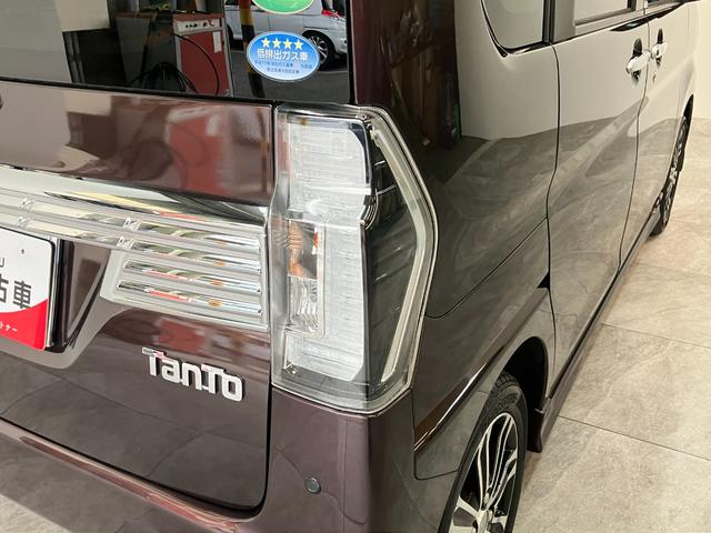 タントカスタムＲＳトップエディションＳＡ２　８型ナビ　Ｂカメラ衝突被害軽減ブレーキ　ターボ　８型フルセグナビ　Ｂｌｕｅｔｏｏｔｈ　ＤＶＤ再生　ＵＳＢ　バックカメラ　両側電動スライドドア　ＬＥＤ　オートライト　オートエアコン　スマートキー　エコアイドル（滋賀県）の中古車