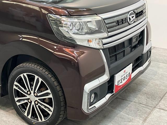 タントカスタムＲＳトップエディションＳＡ２　８型ナビ　Ｂカメラ衝突被害軽減ブレーキ　ターボ　８型フルセグナビ　Ｂｌｕｅｔｏｏｔｈ　ＤＶＤ再生　ＵＳＢ　バックカメラ　両側電動スライドドア　ＬＥＤ　オートライト　オートエアコン　スマートキー　エコアイドル（滋賀県）の中古車