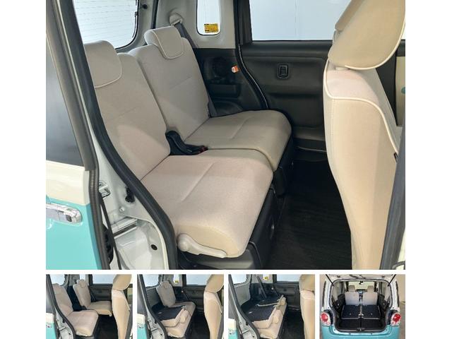 ムーヴキャンバスＧメイクアップＳＡ２　フルセグナビ　Ｐカメラ　両側パワスラ衝突被害軽減ブレーキ　フルセグナビ　パノラマカメラ　ＤＶＤ再生　Ｂｌｕｅｔｏｏｔｈ　ＵＳＢ　両側電動スライドドア　ＬＥＤヘッドライト　オートライト　オートエアコン　電動格納式ミラー　エコアイドル（滋賀県）の中古車