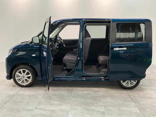 ムーヴＧ　スマートキー　左側電動スライドドア　届出済未使用車衝突被害軽減ブレーキ　コーナーセンサー　バックカメラ（ナビ装着時用）　左側電動スライドドア　ＬＥＤヘッドライト　オートライト　オートエアコン　電動パーキングブレーキ　スマートキー　エコアイドル（滋賀県）の中古車