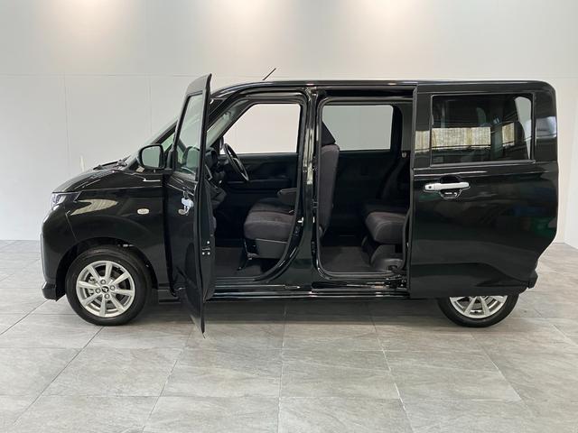 ムーヴＧ　左側電動スライドドア　スマートキー　届出済未使用車衝突被害軽減ブレーキ　コーナーセンサー　バックカメラ（ナビ装着時用）　左側電動スライドドア　ＬＥＤヘッドライト　オートライト　オートエアコン　電動パーキングブレーキ　スマートキー　エコアイドル（滋賀県）の中古車