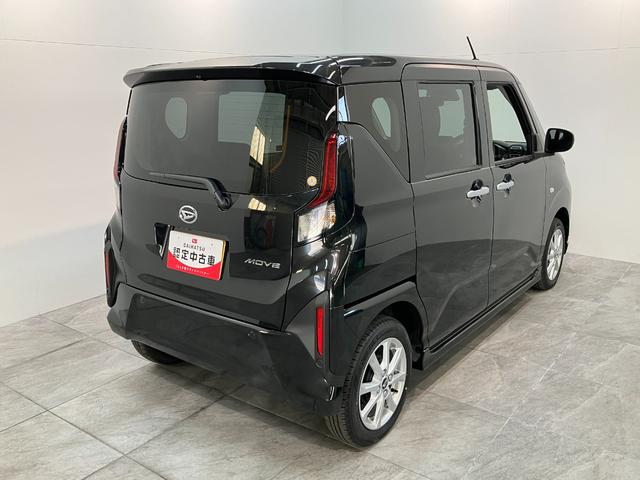 ムーヴＧ　左側電動スライドドア　スマートキー　届出済未使用車衝突被害軽減ブレーキ　コーナーセンサー　バックカメラ（ナビ装着時用）　左側電動スライドドア　ＬＥＤヘッドライト　オートライト　オートエアコン　電動パーキングブレーキ　スマートキー　エコアイドル（滋賀県）の中古車