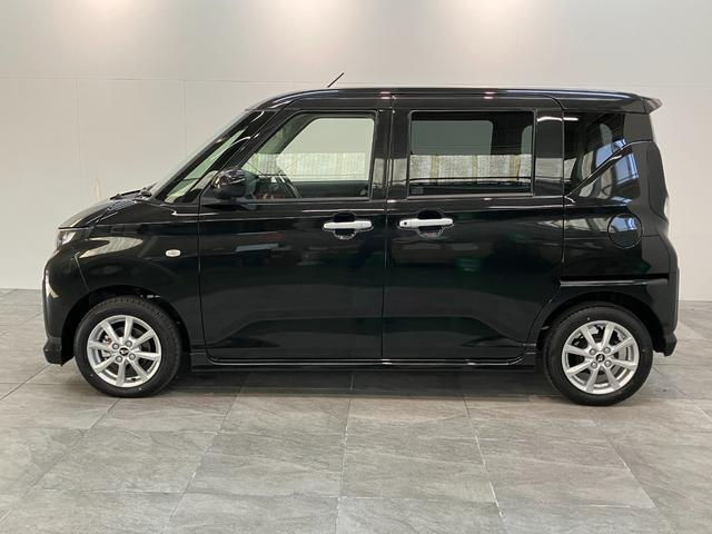 ムーヴＧ　左側電動スライドドア　スマートキー　届出済未使用車衝突被害軽減ブレーキ　コーナーセンサー　バックカメラ（ナビ装着時用）　左側電動スライドドア　ＬＥＤヘッドライト　オートライト　オートエアコン　電動パーキングブレーキ　スマートキー　エコアイドル（滋賀県）の中古車