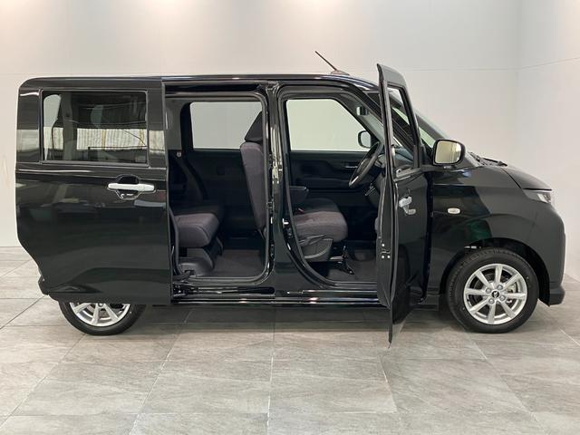 ムーヴＧ　左側電動スライドドア　スマートキー　届出済未使用車衝突被害軽減ブレーキ　コーナーセンサー　バックカメラ（ナビ装着時用）　左側電動スライドドア　ＬＥＤヘッドライト　オートライト　オートエアコン　電動パーキングブレーキ　スマートキー　エコアイドル（滋賀県）の中古車