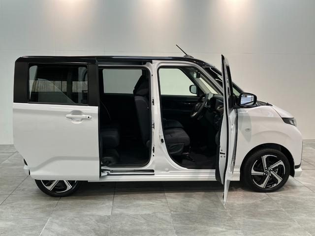 ムーヴＲＳ　９型ディスプレイオーディオ　届出済未使用車衝突被害軽減ブレーキ　コーナーセンサー　ターボ　９型ディスプレイオーディオ　フルセグ　バックカメラ　Ｂｌｕｅｔｏｏｔｈ　ＵＳＢ　両側電動スライドドア　ＬＥＤ　レーダークルーズコントロール　エコアイドル（滋賀県）の中古車