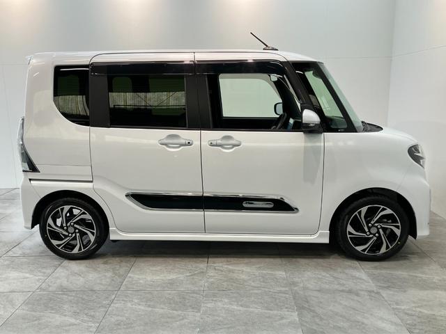 タントカスタムＲＳスタイルセレクション　９型ナビ　前後ドラレコ衝突被害軽減ブレーキ　コーナーセンサー　ターボ　９型フルセグナビ　Ｂｌｕｅｔｏｏｔｈ　ＤＶＤ再生　ＵＳＢ　Ｂカメラ　前後ドラレコ　両側電動スライドＤ　前席シートヒーター　レーダークルーズコントロール（滋賀県）の中古車