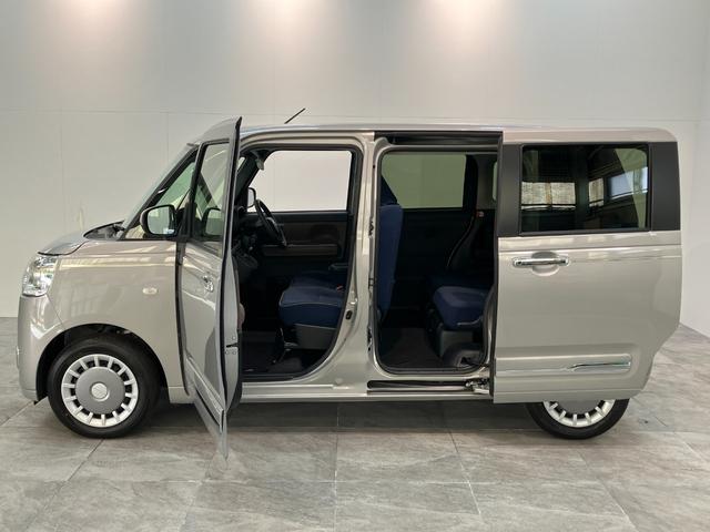 ムーヴキャンバスセオリーＧ　９型ディスプレイオーディオ　バックカメラ衝突被害軽減ブレーキ　コーナーセンサー　９型ディスプレイオーディオ　フルセグ　Ｂｌｕｅｔｏｏｔｈ　ＵＳＢ　バックカメラ　両側電動スライドドア　前席シートヒーター　ＬＥＤ　ワイヤレス充電器　エコアイドル（滋賀県）の中古車