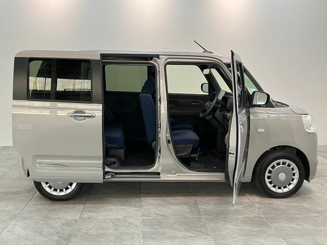 ムーヴキャンバスセオリーＧ　９型ディスプレイオーディオ　バックカメラ衝突被害軽減ブレーキ　コーナーセンサー　９型ディスプレイオーディオ　フルセグ　Ｂｌｕｅｔｏｏｔｈ　ＵＳＢ　バックカメラ　両側電動スライドドア　前席シートヒーター　ＬＥＤ　ワイヤレス充電器　エコアイドル（滋賀県）の中古車