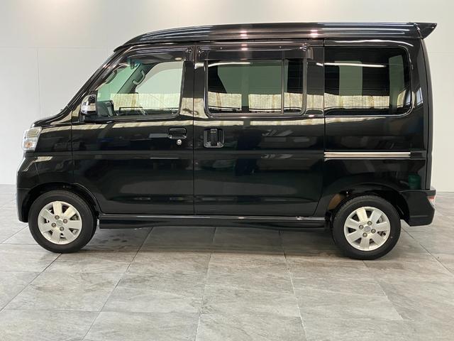 アトレーワゴンカスタムターボRSリミテッドSA3 フルセグナビ Bカメラ衝突被害軽減ブレーキ フルセグナビ Bluetooth DVD再生 USB バックカメラ ドラレコ ETC 左側電動スライドドア LED オートライト 電格ミラー キーレスエントリー エコアイドル(滋賀県)の中古車