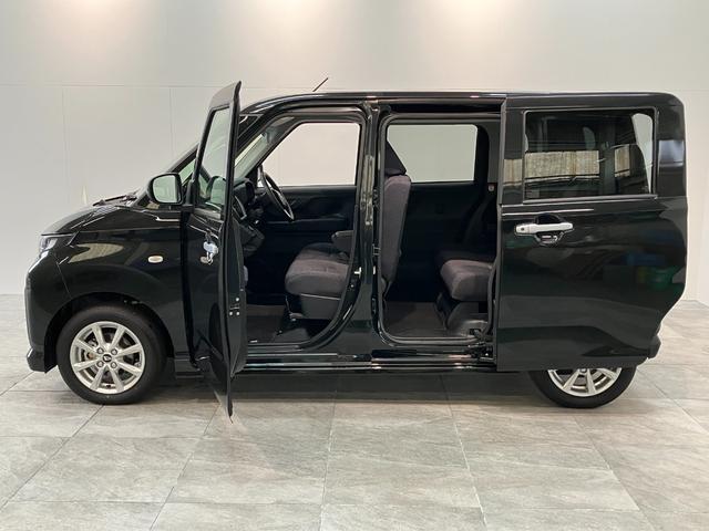 ムーヴＧ　左側電動スライドドア　スマートキー　ＬＥＤ衝突被害軽減ブレーキ　コーナーセンサー　バックカメラ（ナビ装着時用）　左側電動スライドドア　ＬＥＤヘッドライト　オートライト　オートエアコン　電動パーキングブレーキ　スマートキー　エコアイドル（滋賀県）の中古車