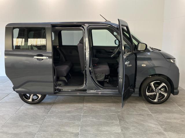 ムーヴＲＳ　両側電動スライドドア　レーダークルーズコントロール衝突被害軽減ブレーキ　コーナーセンサー　バックカメラ（ナビ装着時用）　両側電動スライドドア　ＬＥＤ　オートライト　オートエアコン　電動パーキングブレーキ　レーダークルーズコントロール　エコアイドル（滋賀県）の中古車