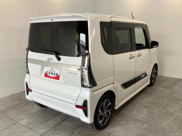 タントカスタムXスタイルセレクション 駐車支援システム ドラレコ衝突被害軽減ブレーキ コーナーセンサー 9型ディスプレイオーディオ フルセグ Bluetooth USB パノラマカメラ ドラレコ 両側電動スライド シートヒーター スマートキー タイヤ4本新品交換済(滋賀県)の中古車