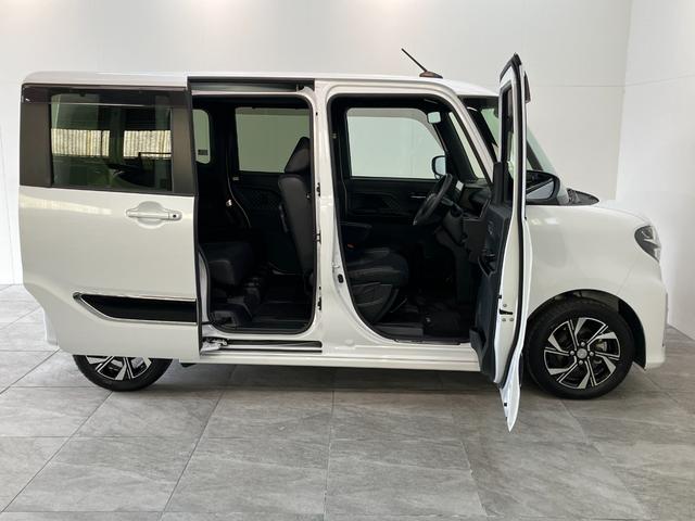 タントカスタムXスタイルセレクション 駐車支援システム ドラレコ衝突被害軽減ブレーキ コーナーセンサー 9型ディスプレイオーディオ フルセグ Bluetooth USB パノラマカメラ ドラレコ 両側電動スライド シートヒーター スマートキー タイヤ4本新品交換済(滋賀県)の中古車