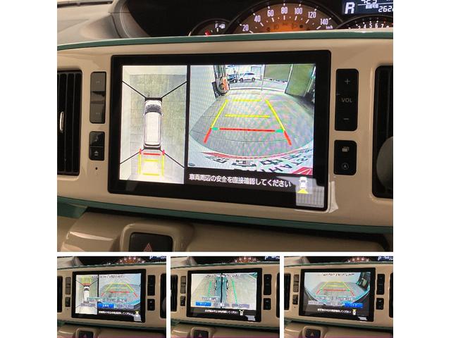 ムーヴキャンバスＧメイクアップＳＡ３　８型ナビ　初音ミクリミテッドＰＫＧ衝突被害軽減ブレーキ　８型フルセグナビ　パノラマカメラ　ＤＶＤ再生　Ｂｌｕｅｔｏｏｔｈ　ＵＳＢ　ドラレコ　ＥＴＣ　ＬＥＤヘッドライト　オートライト　オートエアコン　スマートキー　エコアイドル（滋賀県）の中古車