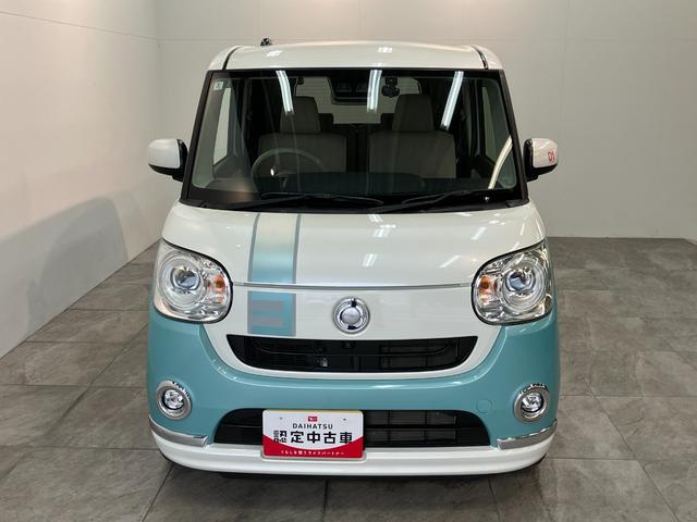 ムーヴキャンバスＧメイクアップＳＡ３　８型ナビ　初音ミクリミテッドＰＫＧ衝突被害軽減ブレーキ　８型フルセグナビ　パノラマカメラ　ＤＶＤ再生　Ｂｌｕｅｔｏｏｔｈ　ＵＳＢ　ドラレコ　ＥＴＣ　ＬＥＤヘッドライト　オートライト　オートエアコン　スマートキー　エコアイドル（滋賀県）の中古車