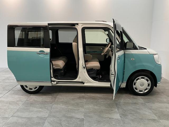 ムーヴキャンバスＧメイクアップＳＡ３　８型ナビ　初音ミクリミテッドＰＫＧ衝突被害軽減ブレーキ　８型フルセグナビ　パノラマカメラ　ＤＶＤ再生　Ｂｌｕｅｔｏｏｔｈ　ＵＳＢ　ドラレコ　ＥＴＣ　ＬＥＤヘッドライト　オートライト　オートエアコン　スマートキー　エコアイドル（滋賀県）の中古車