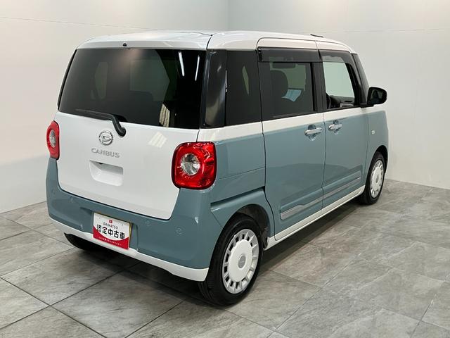 ムーヴキャンバスストライプスＧターボ　１０型ナビ　バックカメラ　前後ドラレコ衝突被害軽減ブレーキ　コーナーセンサー　１０型フルセグナビ　Ｂカメラ　ＤＶＤ　Ｂｌｕｅｔｏｏｔｈ　ＵＳＢ　ドラレコ　ＥＴＣ　前席シートヒーター　両側電動スライド　ＬＥＤ　レーダークルーズコントロール（滋賀県）の中古車