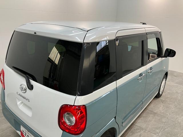 ムーヴキャンバスストライプスＧターボ　１０型ナビ　バックカメラ　前後ドラレコ衝突被害軽減ブレーキ　コーナーセンサー　１０型フルセグナビ　Ｂカメラ　ＤＶＤ　Ｂｌｕｅｔｏｏｔｈ　ＵＳＢ　ドラレコ　ＥＴＣ　前席シートヒーター　両側電動スライド　ＬＥＤ　レーダークルーズコントロール（滋賀県）の中古車