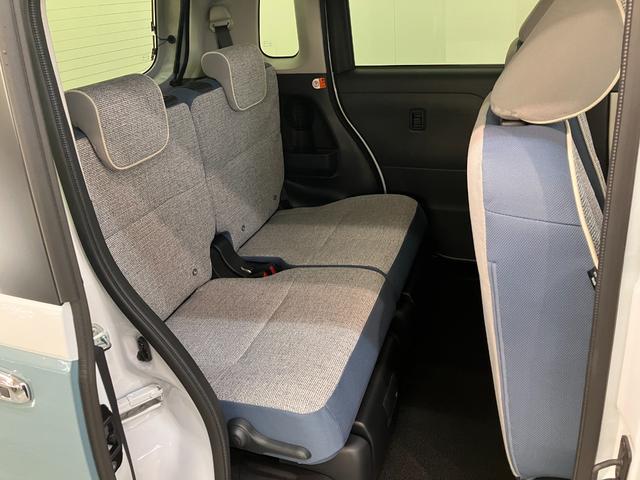 ムーヴキャンバスストライプスＧターボ　１０型ナビ　バックカメラ　前後ドラレコ衝突被害軽減ブレーキ　コーナーセンサー　１０型フルセグナビ　Ｂカメラ　ＤＶＤ　Ｂｌｕｅｔｏｏｔｈ　ＵＳＢ　ドラレコ　ＥＴＣ　前席シートヒーター　両側電動スライド　ＬＥＤ　レーダークルーズコントロール（滋賀県）の中古車