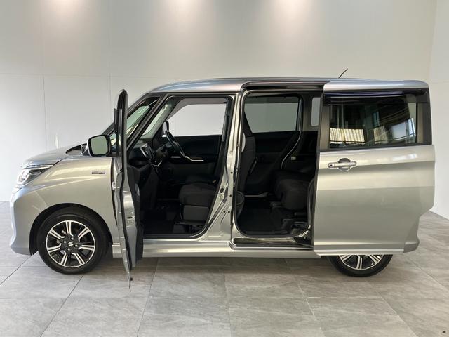 ソリオバンディットハイブリッドＳＶ　８型ナビ　パノラマカメラ　レーダークルコン衝突被害軽減ブレーキ　８型フルセグナビ　パノラマカメラ　ドラレコ　ＥＴＣ　ＤＶＤ　Ｂｌｕｅｔｏｏｔｈ　ＵＳＢ　シートヒーター　レーダークルーズコントロール　パドルシフト　左側電動スライド　スマートキー（滋賀県）の中古車