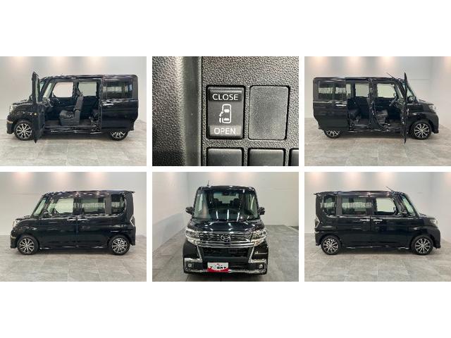 タントカスタムXトップエディションSA2 フルセグナビ Bカメラ衝突被害軽減ブレーキ フルセグナビ Bluetooth DVD再生 USB バックカメラ ドラレコ ETC 左側電動スライドドア LEDヘッドライト オートライト オートエアコン スマートキー(滋賀県)の中古車