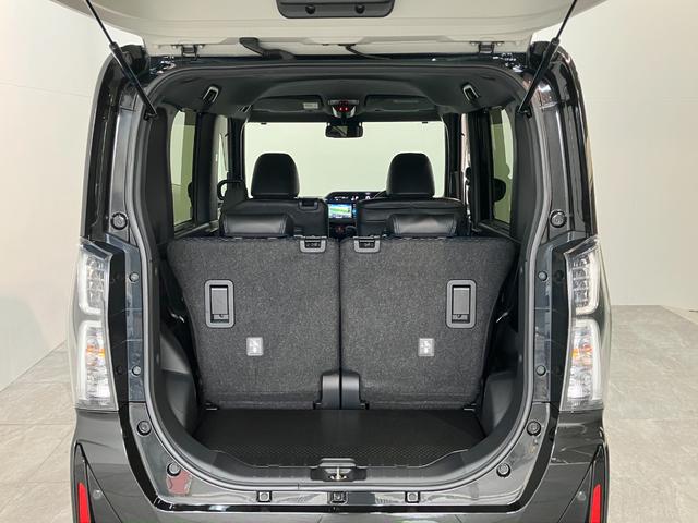 タントカスタムＸ　４ＷＤ　フルセグナビ　パノラマカメラ　車検整備付衝突被害軽減ブレーキ　コーナーセンサー　フルセグナビ　Ｂｌｕｅｔｏｏｔｈ　ＤＶＤ再生　ＵＳＢ　パノラマカメラ　両側電動スライドドア　前席シートヒーター　ＬＥＤ　スマートキー　エコアイドル　４ＷＤ（滋賀県）の中古車