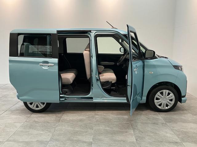 ムーヴＸ　左側電動スライドドア　スマートキー　走行５００ＫＭ弱衝突被害軽減ブレーキ　コーナーセンサー　バックカメラ（ナビ装着時用）　左側電動スライドドア　ＬＥＤヘッドライト　オートライト　オートエアコン　電動格納式ミラー　スマートキー　エコアイドル（滋賀県）の中古車