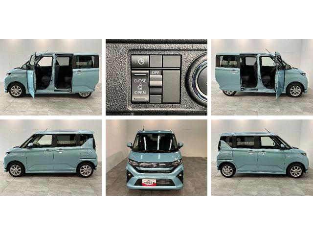 ムーヴＧ　スマートキー　左側電動スライドドア　コーナーセンサー衝突被害軽減ブレーキ　コーナーセンサー　バックカメラ（ナビ装着時用）　左側電動スライドドア　ＬＥＤヘッドライト　オートライト　オートエアコン　電動パーキングブレーキ　スマートキー　エコアイドル（滋賀県）の中古車