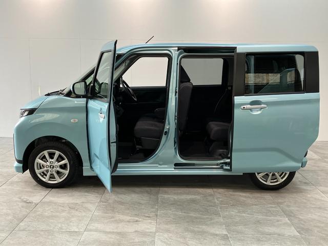 ムーヴＧ　スマートキー　左側電動スライドドア　コーナーセンサー衝突被害軽減ブレーキ　コーナーセンサー　バックカメラ（ナビ装着時用）　左側電動スライドドア　ＬＥＤヘッドライト　オートライト　オートエアコン　電動パーキングブレーキ　スマートキー　エコアイドル（滋賀県）の中古車