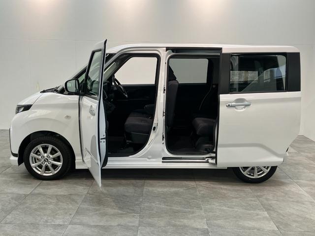 ムーヴＧ　左側電動スライドドア　スマートキー　ＬＥＤヘッドライト衝突被害軽減ブレーキ　コーナーセンサー　バックカメラ（ナビ装着時用）　左側電動スライドドア　ＬＥＤヘッドライト　オートライト　オートエアコン　電動パーキングブレーキ　スマートキー　エコアイドル（滋賀県）の中古車