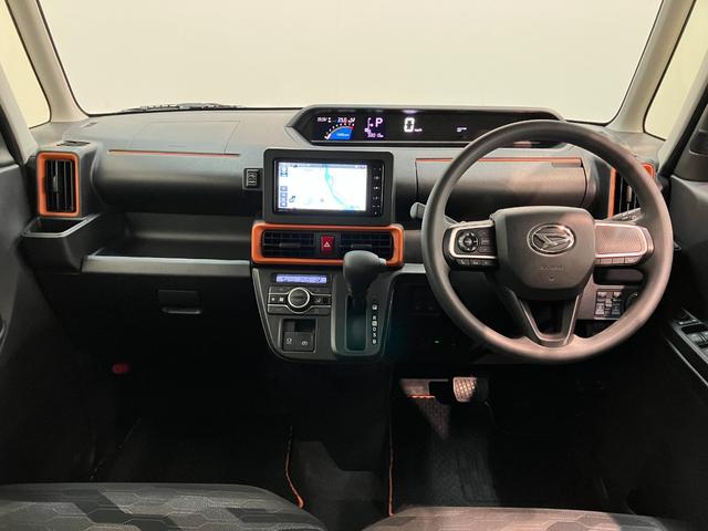 タントファンクロス　フルセグナビ　パノラマカメラ　ドラレコ衝突被害軽減ブレーキ　コーナーセンサー　フルセグナビ　Ｂｌｕｅｔｏｏｔｈ　ＤＶＤ再生　ＵＳＢ　パノラマカメラ　前後ドラレコ　両側電動スライドドア　前席シートヒーター　ＬＥＤ　オートライト　スマートキー（滋賀県）の中古車