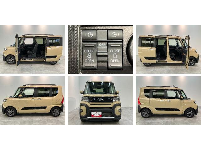 タントファンクロス　フルセグナビ　パノラマカメラ　ドラレコ衝突被害軽減ブレーキ　コーナーセンサー　フルセグナビ　Ｂｌｕｅｔｏｏｔｈ　ＤＶＤ再生　ＵＳＢ　パノラマカメラ　前後ドラレコ　両側電動スライドドア　前席シートヒーター　ＬＥＤ　オートライト　スマートキー（滋賀県）の中古車