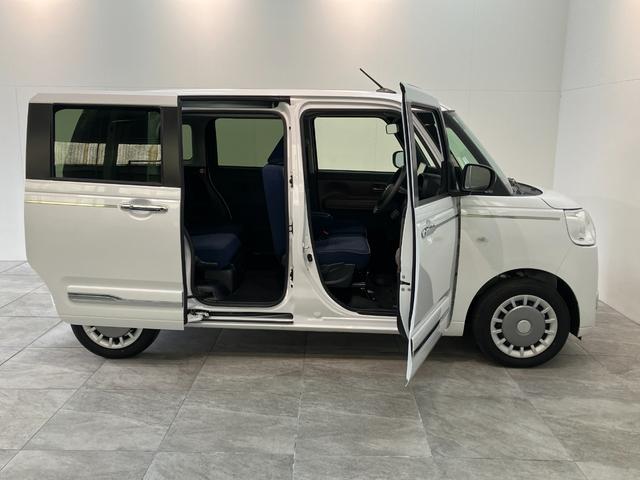 ムーヴキャンバスセオリーＧ　９型ディスプレイオーディオ　両側電動スライドドア衝突被害軽減ブレーキ　コーナーセンサー　９型ディスプレイオーディオ　フルセグ　Ｂｌｕｅｔｏｏｔｈ　ＵＳＢ　バックカメラ　両側電動スライドドア　前席シートヒーター　ＬＥＤ　ワイヤレス充電器　エコアイドル（滋賀県）の中古車