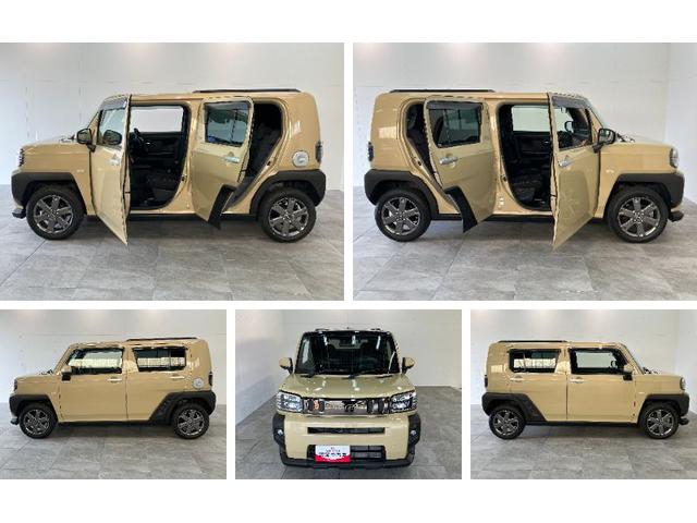 タフトＧターボ　４ＷＤ　１０型ナビ　パノラマカメラ　前後ドラレコ衝突被害軽減ブレーキ　コーナーセンサー　１０型フルセグナビ　パノラマカメラ　ＤＶＤ　Ｂｌｕｅｔｏｏｔｈ　ＵＳＢ　前後ドラレコ　前席シートヒーター　ＬＥＤ　レーダークルーズコントロール　ターボ　４ＷＤ（滋賀県）の中古車