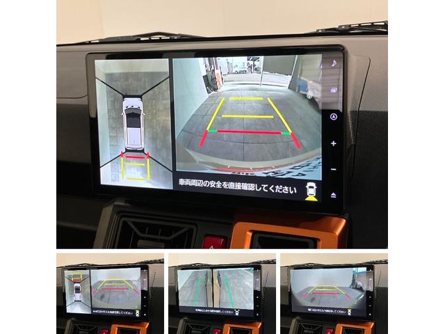 タフトＧターボ　４ＷＤ　１０型ナビ　パノラマカメラ　前後ドラレコ衝突被害軽減ブレーキ　コーナーセンサー　１０型フルセグナビ　パノラマカメラ　ＤＶＤ　Ｂｌｕｅｔｏｏｔｈ　ＵＳＢ　前後ドラレコ　前席シートヒーター　ＬＥＤ　レーダークルーズコントロール　ターボ　４ＷＤ（滋賀県）の中古車