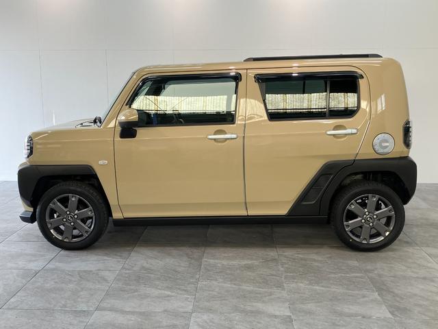 タフトＧターボ　４ＷＤ　１０型ナビ　パノラマカメラ　前後ドラレコ衝突被害軽減ブレーキ　コーナーセンサー　１０型フルセグナビ　パノラマカメラ　ＤＶＤ　Ｂｌｕｅｔｏｏｔｈ　ＵＳＢ　前後ドラレコ　前席シートヒーター　ＬＥＤ　レーダークルーズコントロール　ターボ　４ＷＤ（滋賀県）の中古車