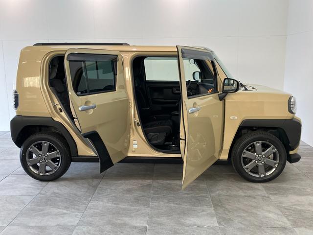 タフトＧターボ　４ＷＤ　１０型ナビ　パノラマカメラ　前後ドラレコ衝突被害軽減ブレーキ　コーナーセンサー　１０型フルセグナビ　パノラマカメラ　ＤＶＤ　Ｂｌｕｅｔｏｏｔｈ　ＵＳＢ　前後ドラレコ　前席シートヒーター　ＬＥＤ　レーダークルーズコントロール　ターボ　４ＷＤ（滋賀県）の中古車