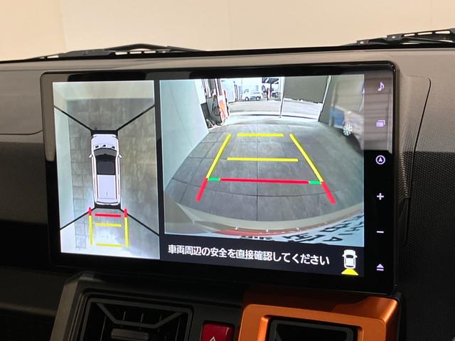 タフトＧターボ　４ＷＤ　１０型ナビ　パノラマカメラ　前後ドラレコ衝突被害軽減ブレーキ　コーナーセンサー　１０型フルセグナビ　パノラマカメラ　ＤＶＤ　Ｂｌｕｅｔｏｏｔｈ　ＵＳＢ　前後ドラレコ　前席シートヒーター　ＬＥＤ　レーダークルーズコントロール　ターボ　４ＷＤ（滋賀県）の中古車