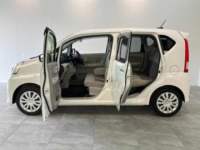 ムーヴL SAIII CDステレオ ETC キーレス 車検整備付衝突被害軽減ブレーキ CDステレオ ETC マニュアルレベリング マニュアルエアコン キーレスエントリー 電動格納式ミラー エコアイドル(滋賀県)の中古車