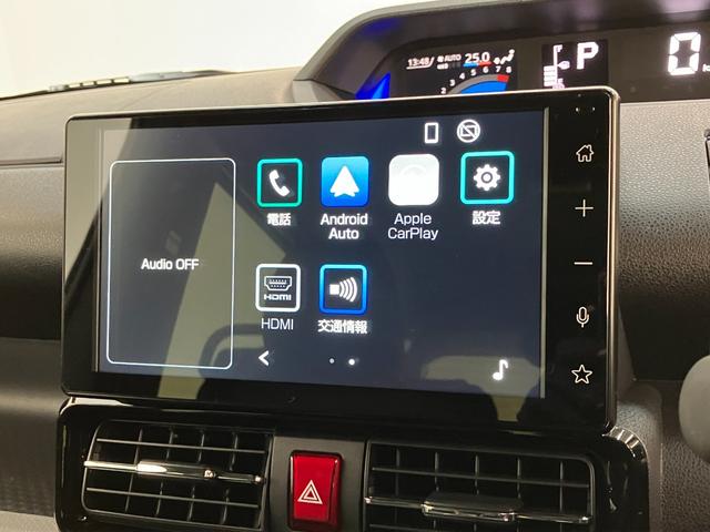 タントカスタムＸ　９型ディスプレイオーディオ　届出済未使用車衝突被害軽減ブレーキ　コーナーセンサー　９型ディスプレイオーディオ　フルセグ　Ｂｌｕｅｔｏｏｔｈ　ＵＳＢ　バックカメラ　両側電動スライドドア　前席シートヒーター　ＬＥＤ　スマートキー　エコアイドル（滋賀県）の中古車