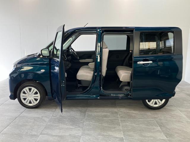 ムーヴＸ　スマートキー　コーナーセンサー　左側電動スライドドア衝突被害軽減ブレーキ　コーナーセンサー　バックカメラ（ナビ装着時用）　左側電動スライドドア　ＬＥＤヘッドライト　オートライト　オートエアコン　電動格納式ミラー　スマートキー　エコアイドル（滋賀県）の中古車