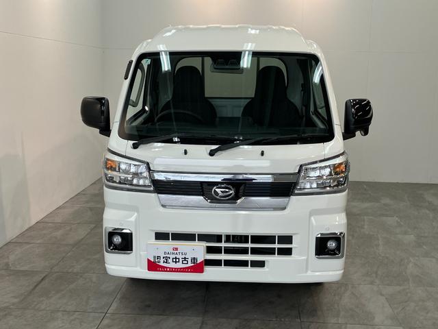 ハイゼットトラックジャンボエクストラ　４ＷＤ　ＣＶＴ　届出済未使用車衝突被害軽減ブレーキ　スマアシ　コーナーセンサー　ＬＥＤヘッドライト　オートライト　スマートキー　パワーウインドウ　電動格納式ミラー　４ＷＤ　デフロック　荷台作業灯　届出済未使用車（滋賀県）の中古車