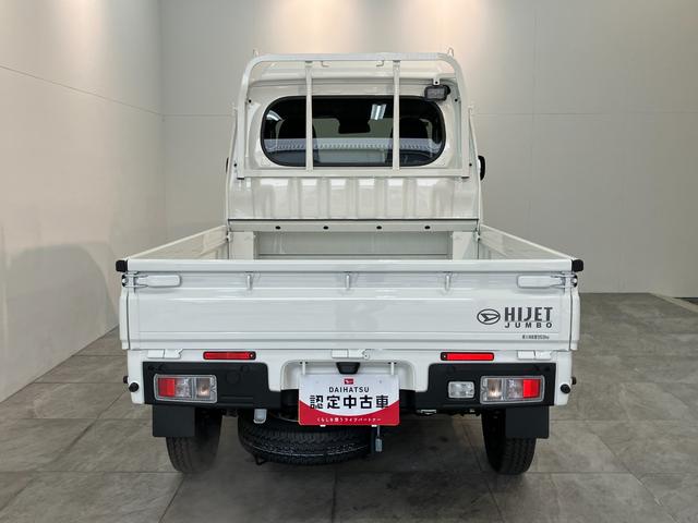 ハイゼットトラックジャンボエクストラ　４ＷＤ　ＣＶＴ　届出済未使用車衝突被害軽減ブレーキ　スマアシ　コーナーセンサー　ＬＥＤヘッドライト　オートライト　スマートキー　パワーウインドウ　電動格納式ミラー　４ＷＤ　デフロック　荷台作業灯　届出済未使用車（滋賀県）の中古車