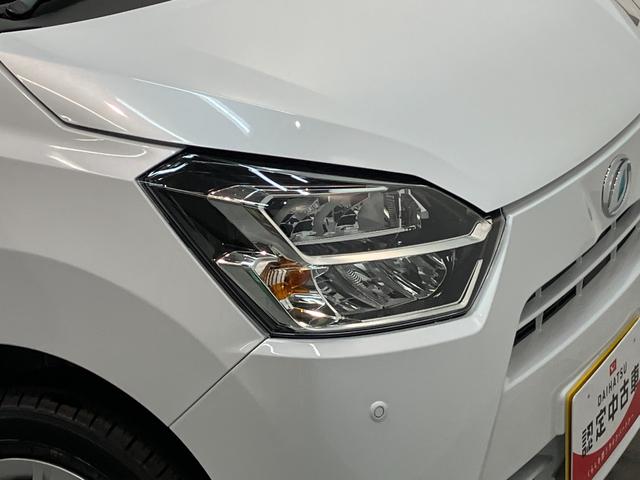 ミライースＸ　ＳＡ３　ＬＥＤ　電格ミラー　届出済未使用車衝突被害軽減ブレーキ　スマアシ３　コーナーセンサー　バックカメラ（ナビ装着時用）　ＬＥＤヘッドライト　電動格納式ミラー　マニュアルレベリング　キーレスエントリー　オートライト　エコアイドル（滋賀県）の中古車